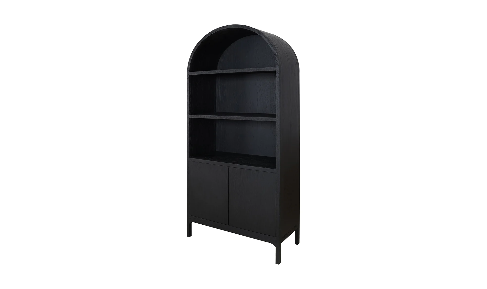 Wilde Display Cabinet Black Oak - Image 4