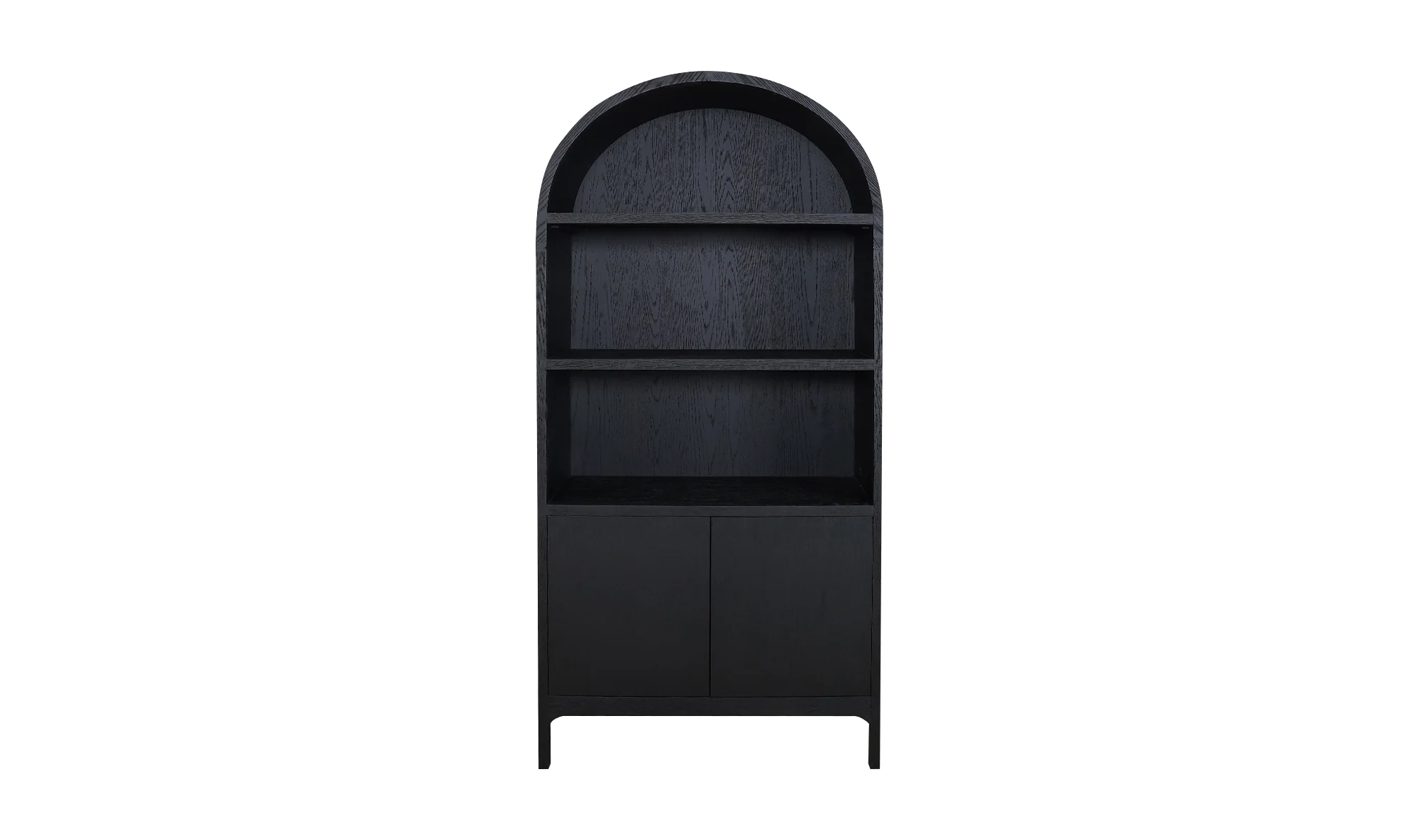 Wilde Display Cabinet Black Oak - Image 5