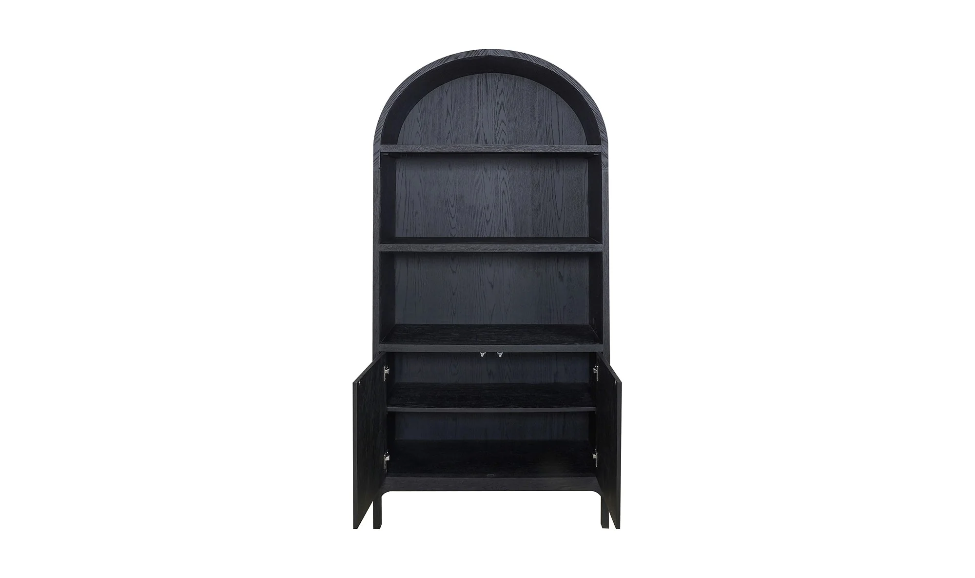Wilde Display Cabinet Black Oak - Image 2
