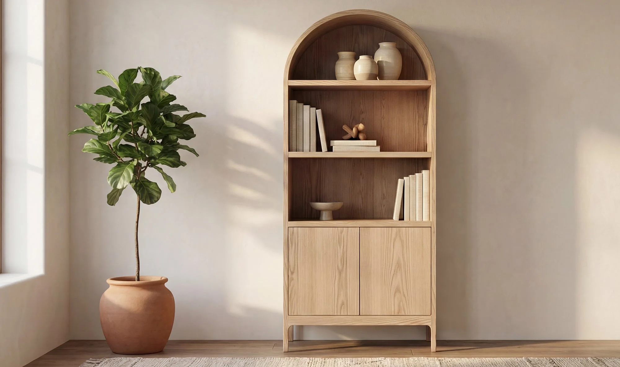 Wilde Display Cabinet Natural - Image 5