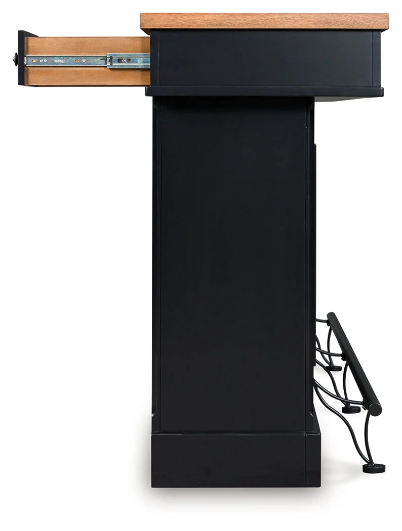Wildenauer Brown/Black 78" Bar - Image 7