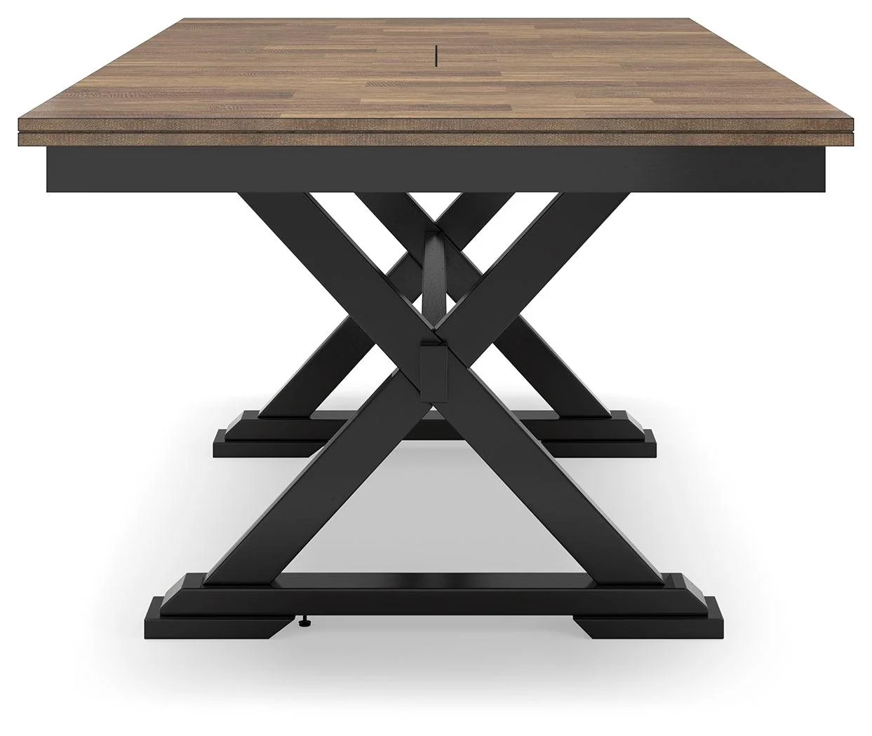 Wildenauer Brown/Black Dining Extension Table - Image 7