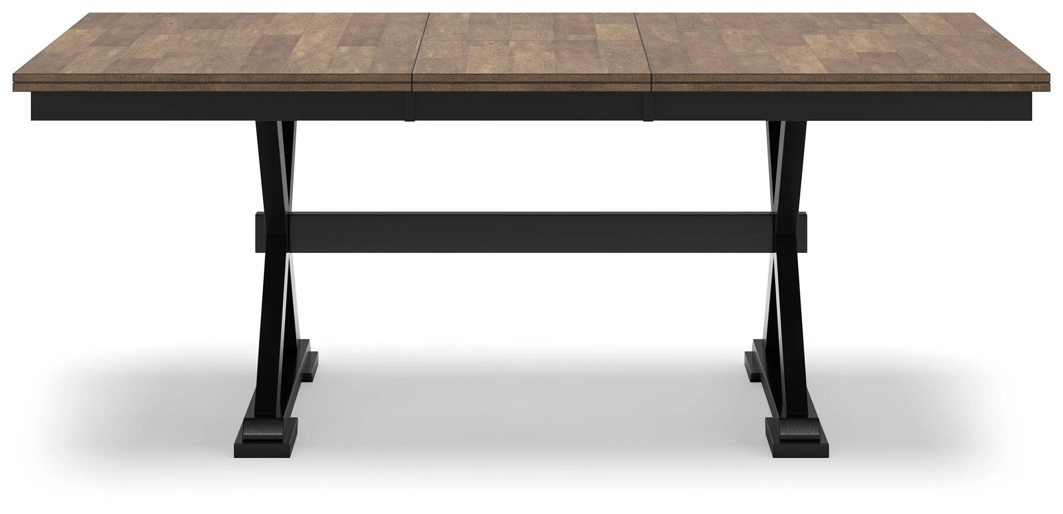 Wildenauer Brown/Black Dining Table and 4 Chairs - Image 6