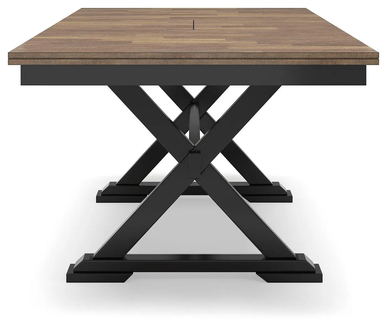 Wildenauer Brown/Black Dining Table and 8 Chairs - Image 12