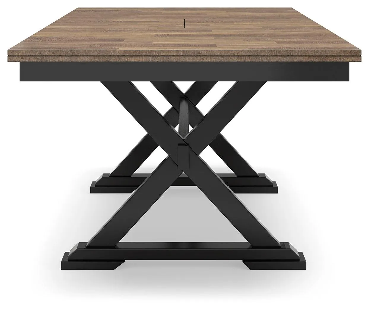Wildenauer Brown/Black Dining Table and 8 Chairs - Image 14