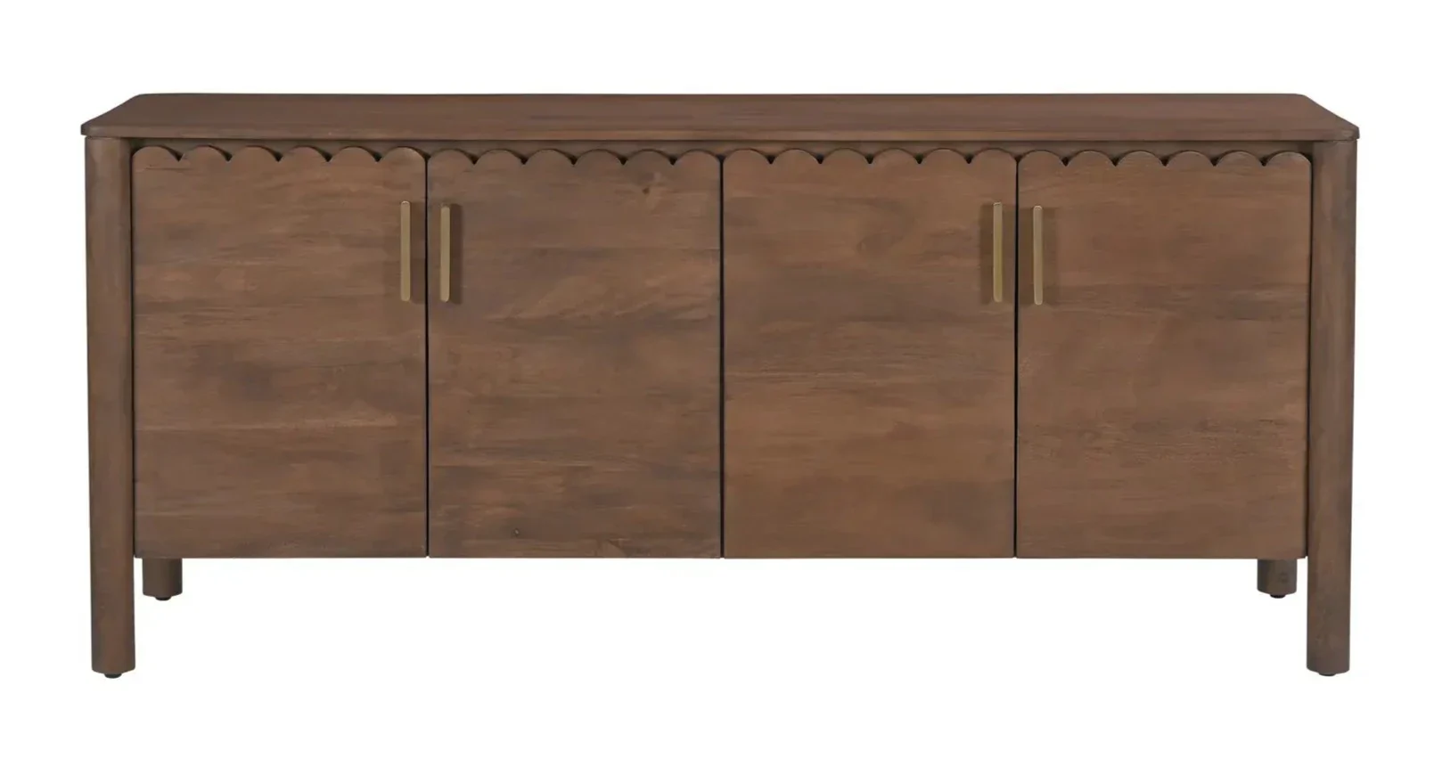 Wiley 4 Door Sideboard Vintage Brown