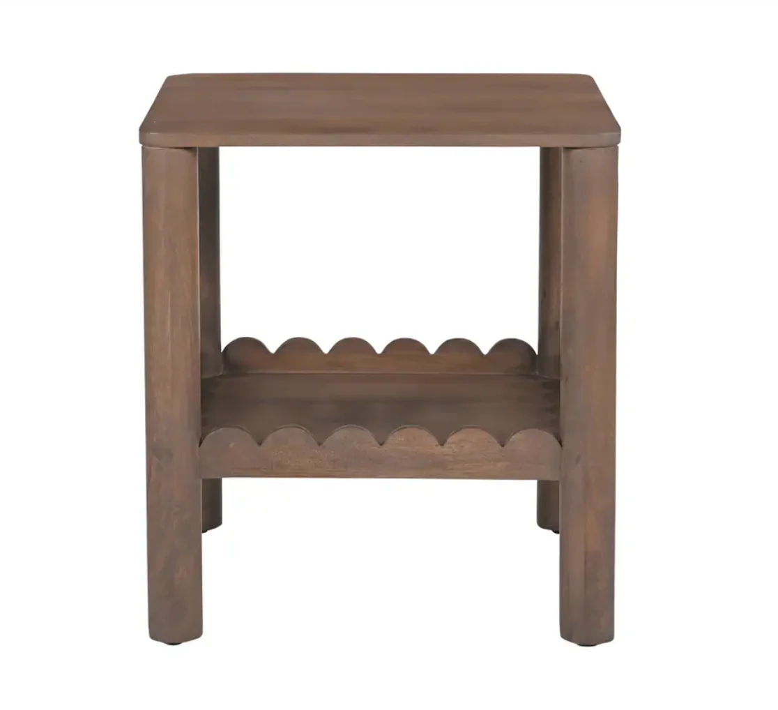 Wiley Side Table Vintage Brown