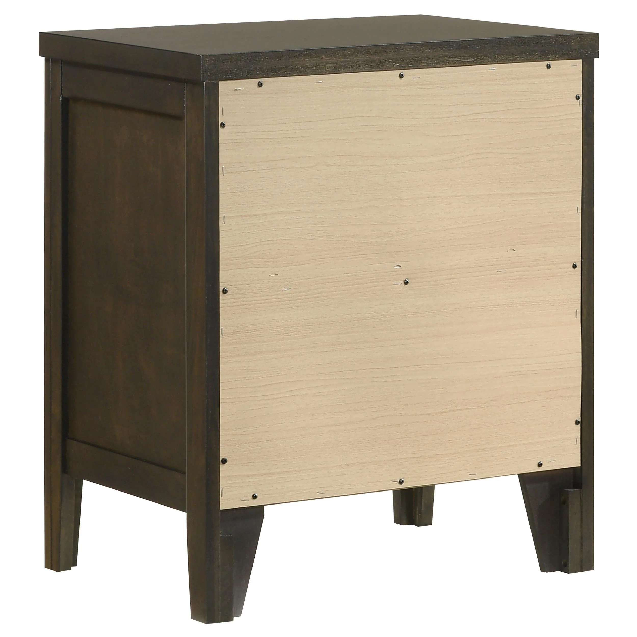 Wilkes Dark Cocoa 2-Drawer Nightstand - Image 5
