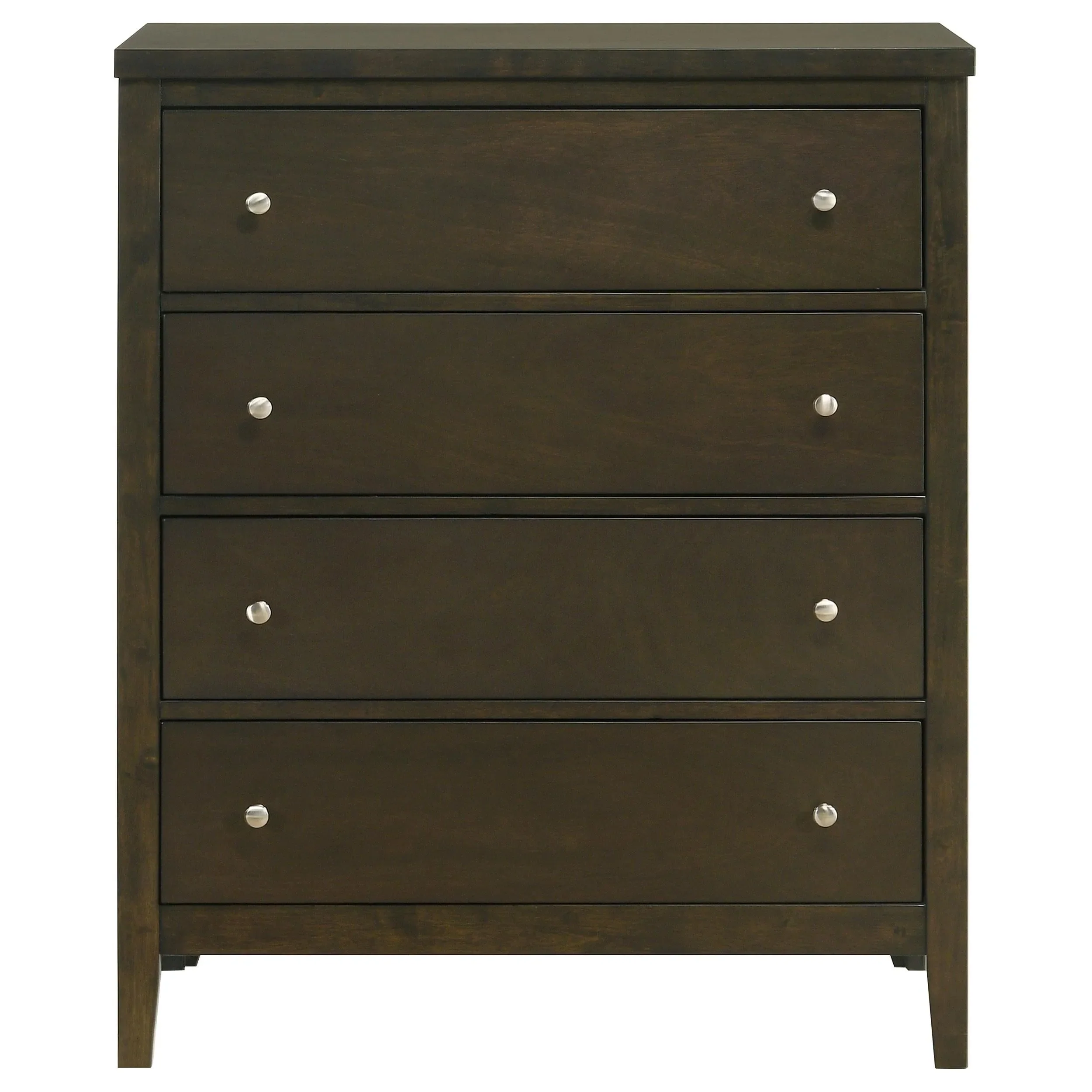 Wilkes Dark Cocoa 4-Drawer Chest - Image 2