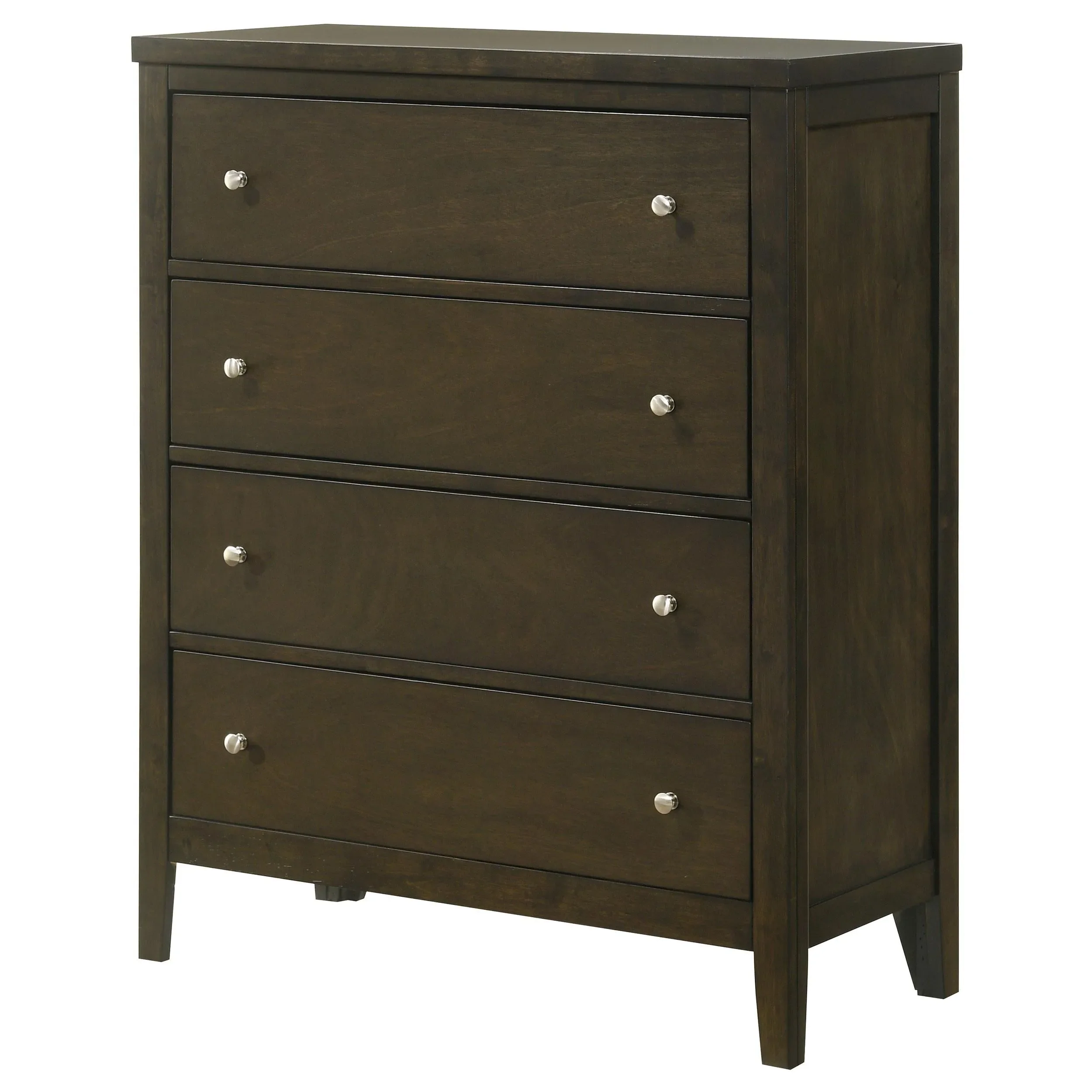 Wilkes Dark Cocoa 4-Drawer Chest - Image 4