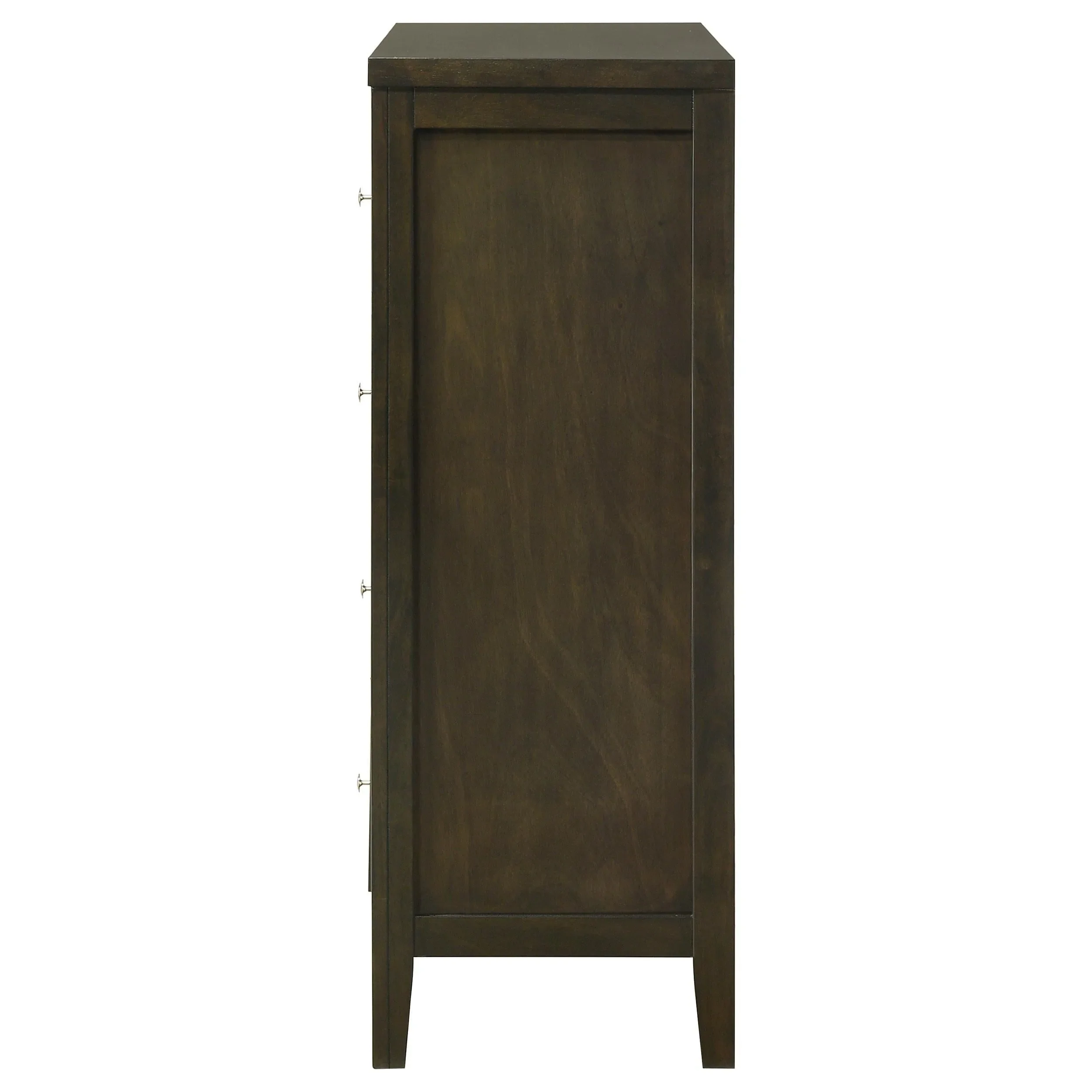 Wilkes Dark Cocoa 4-Drawer Chest - Image 5