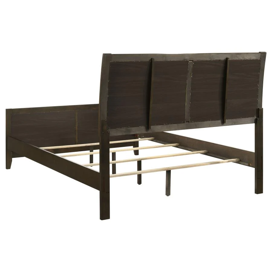 Wilkes Dark Cocoa 4-piece Queen Bedroom Set - Image 4