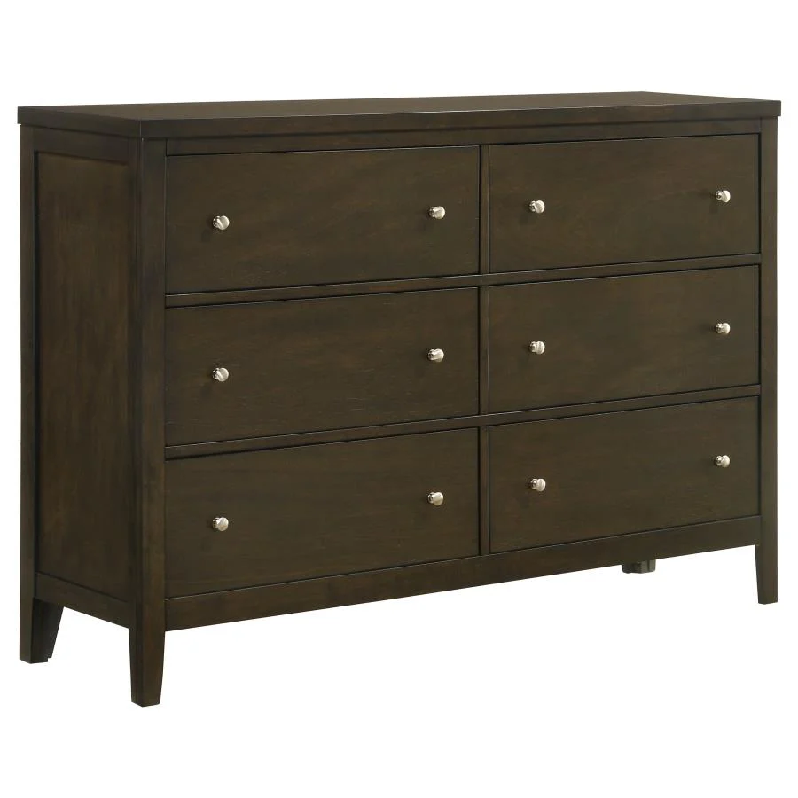 Wilkes Dark Cocoa 4-piece Queen Bedroom Set - Image 7