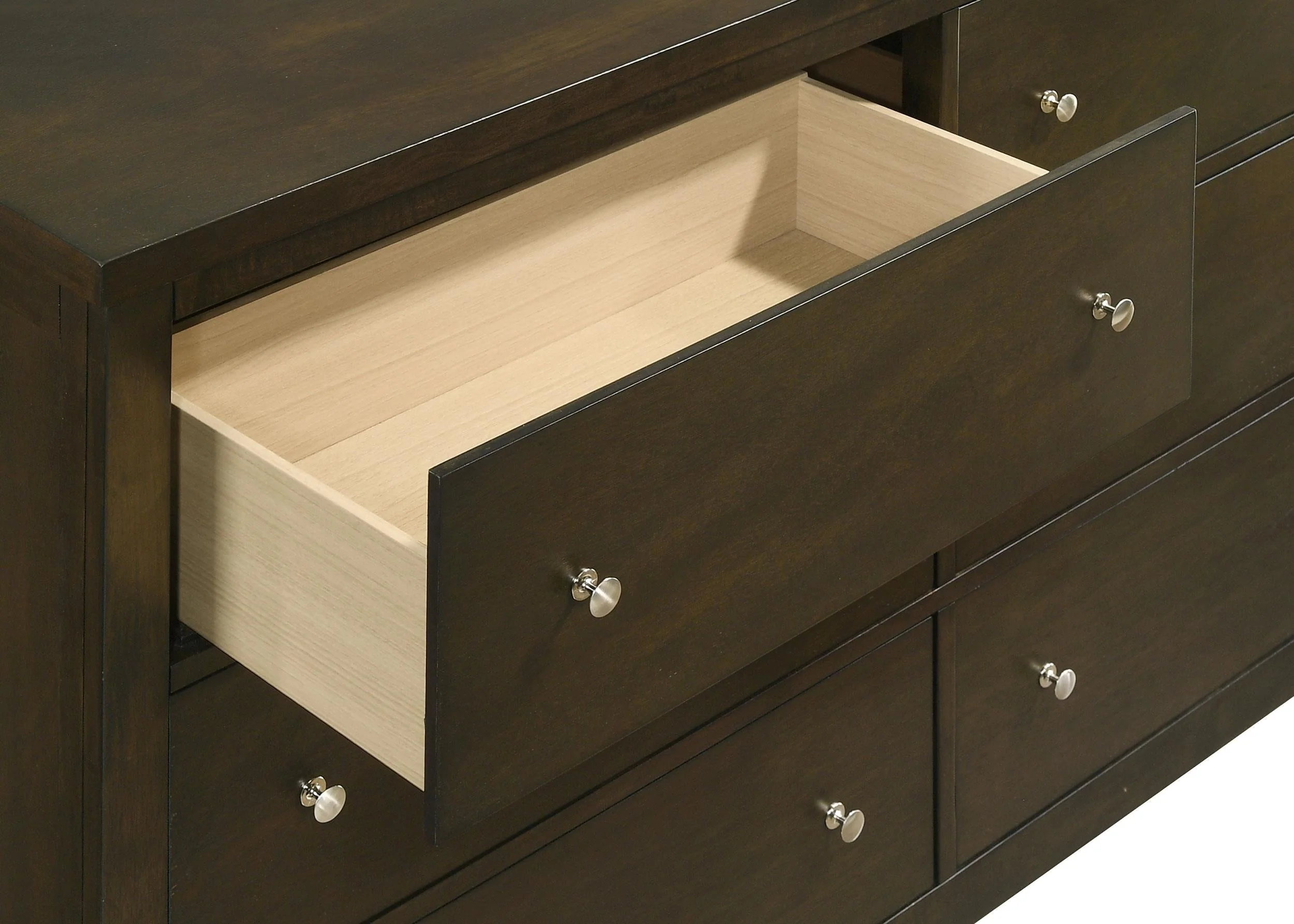 Wilkes Dark Cocoa 6-Drawer Dresser - Image 10