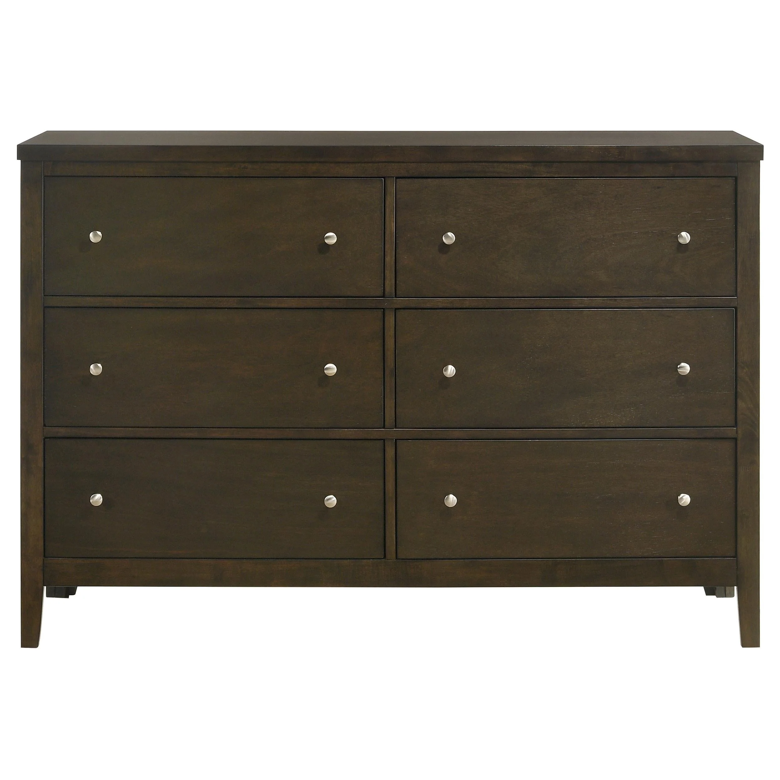 Wilkes Dark Cocoa 6-Drawer Dresser - Image 2