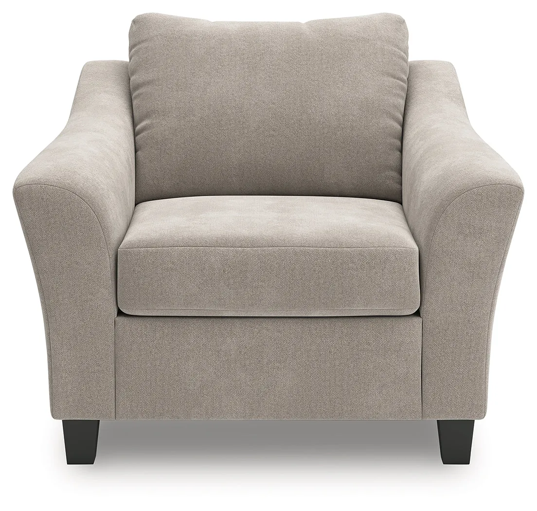 Willarae Taupe Oversized Chair