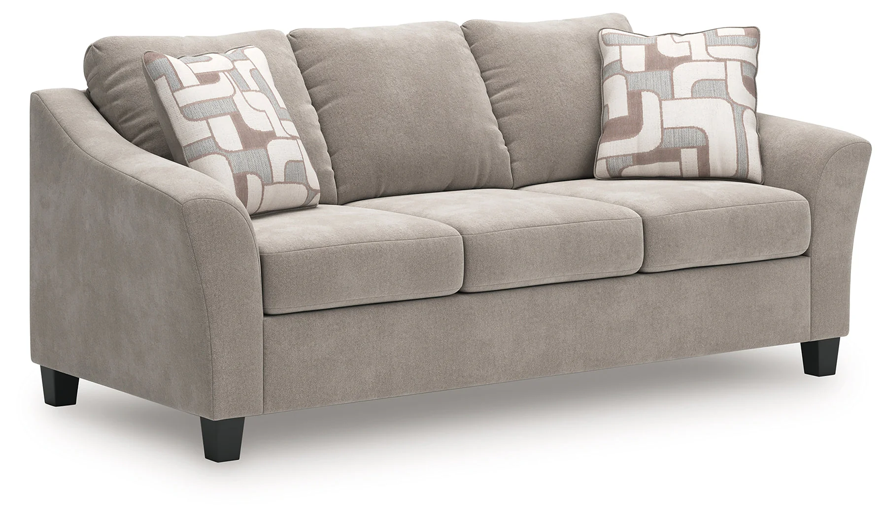 Willarae Taupe Queen Sofa Sleeper - Image 4