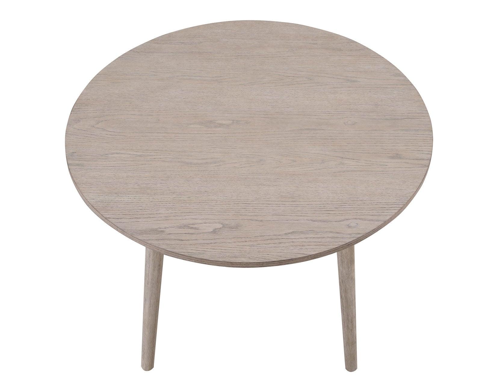 Willow 42″ Round Dining Table, Tan - Image 6