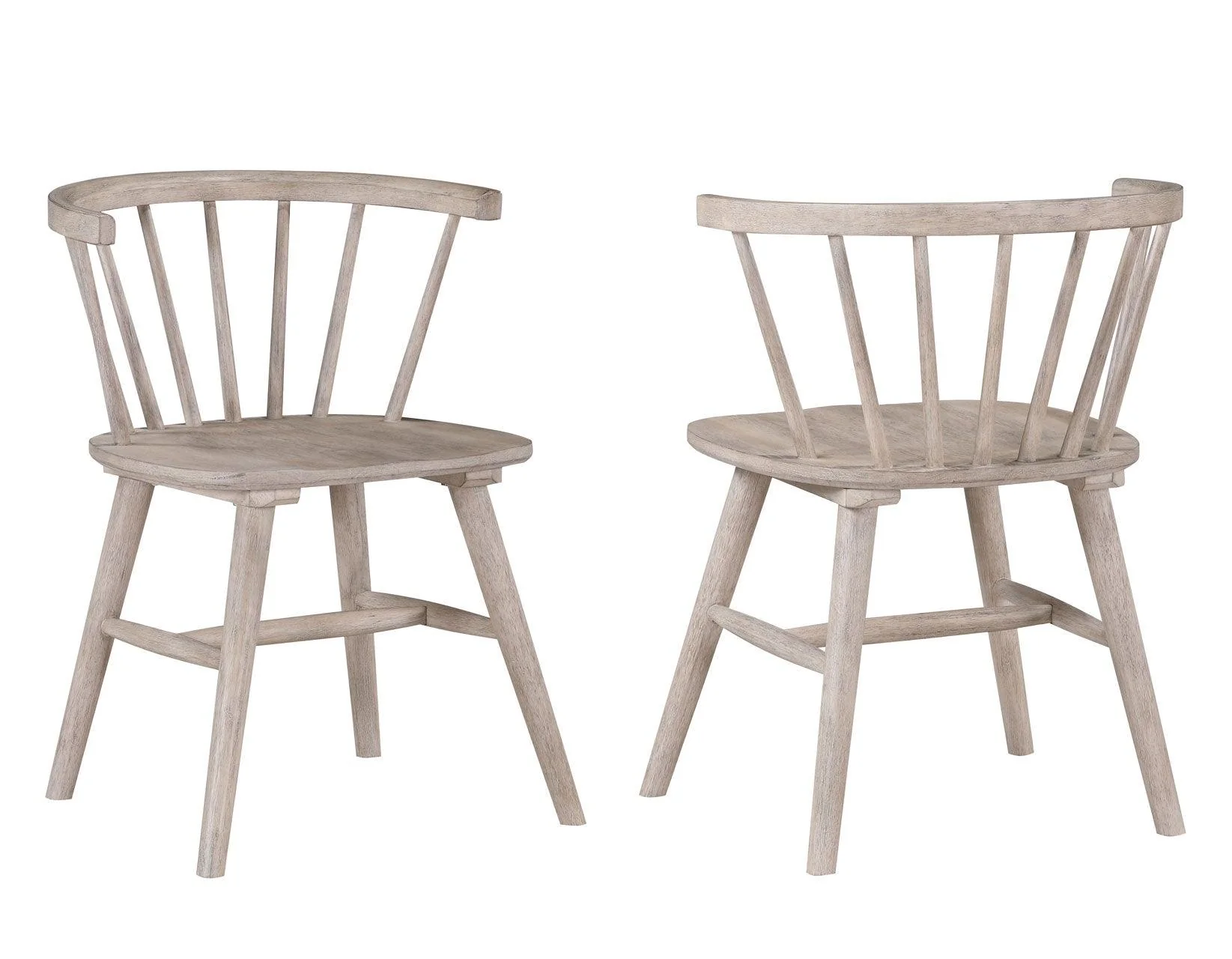 Willow Solid Wood Dining Chair, Tan - Image 3