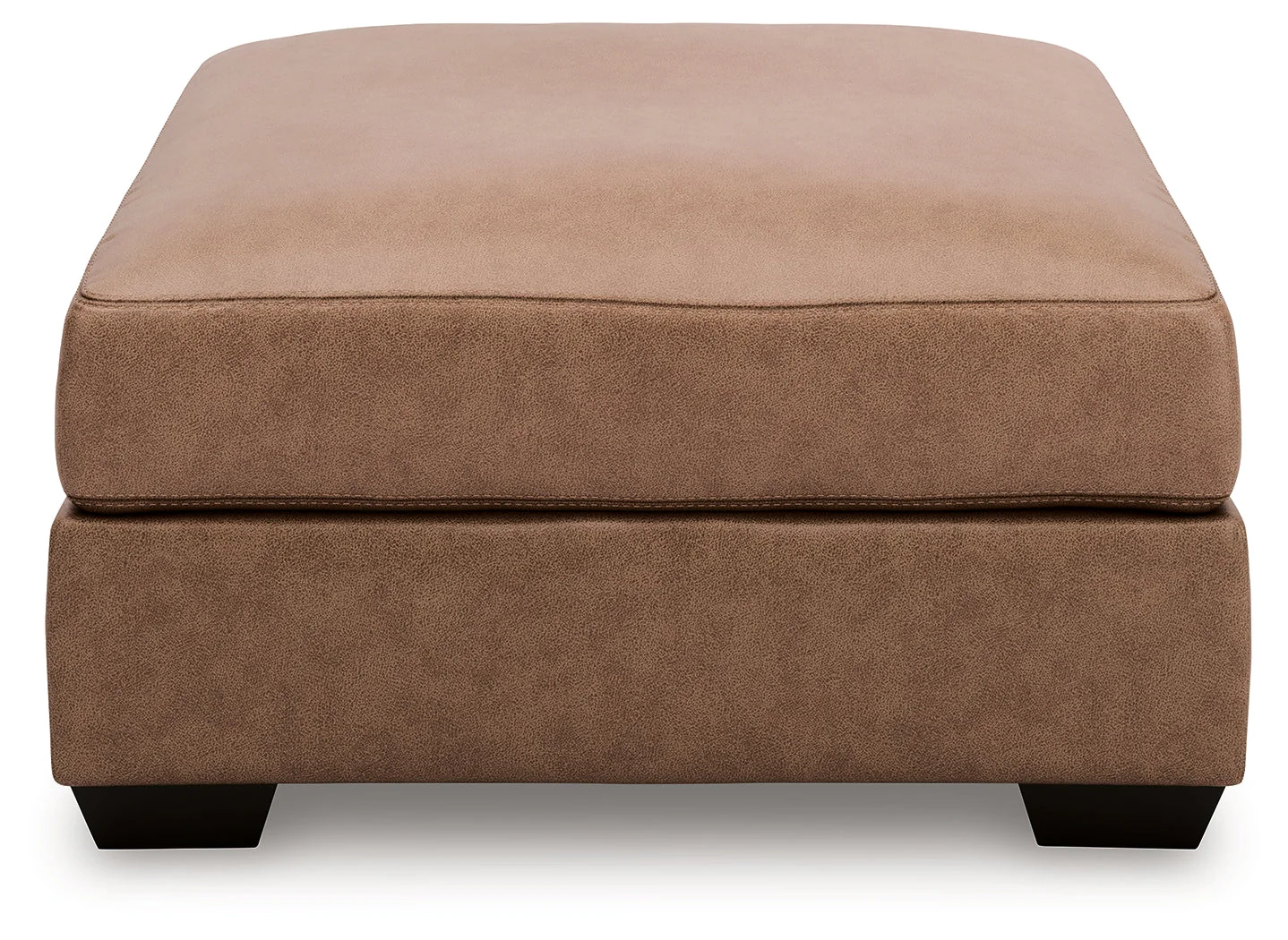 WillowBend Caramel Oversized Accent Ottoman - Image 2