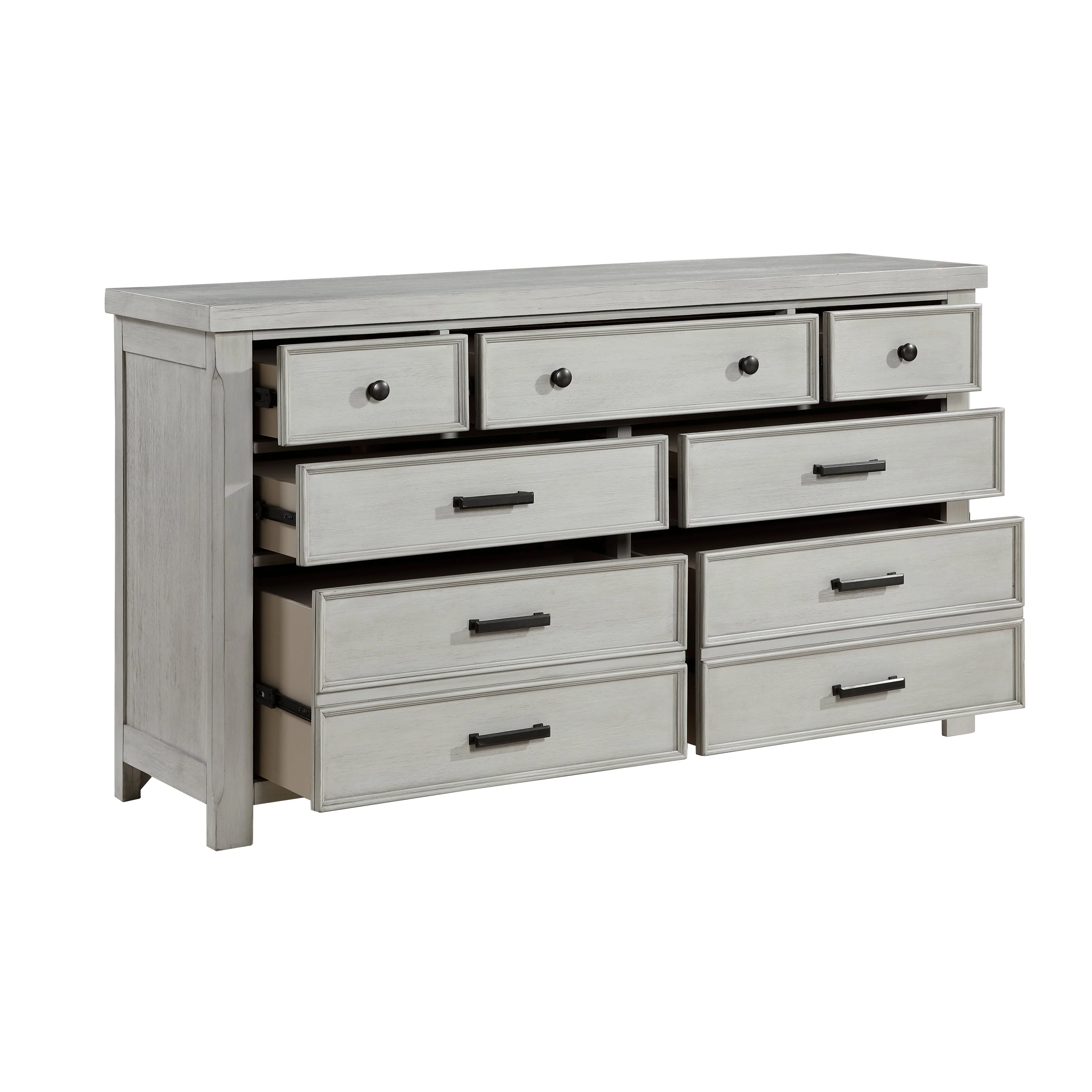 Willowbrook Light Gray Storage Platform Bedroom Set - Image 10