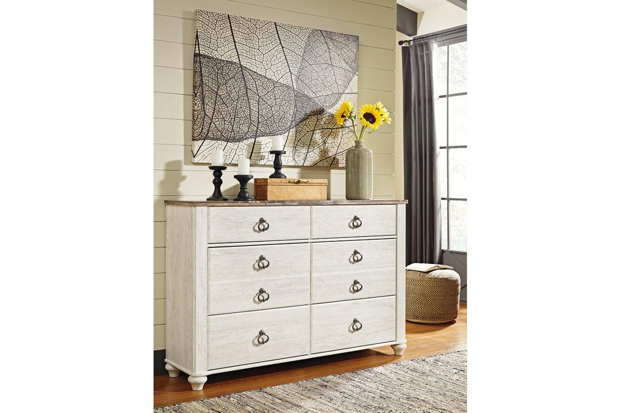Willowton Two-tone Dresser - Image 9