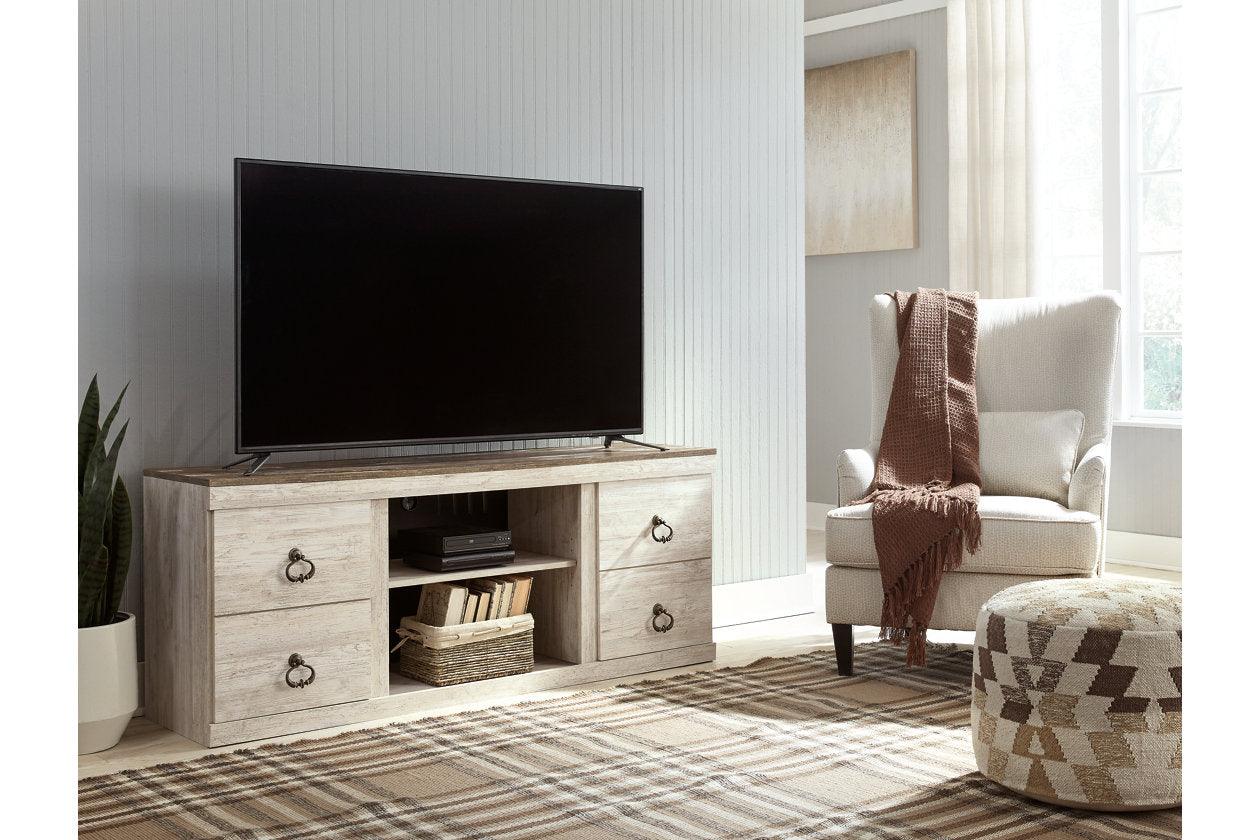 Willowton Whitewash 60" TV Stand - Image 2