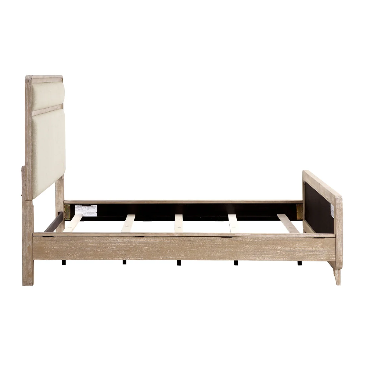Wilshire Natural Queen Upholstered Bed - Image 6