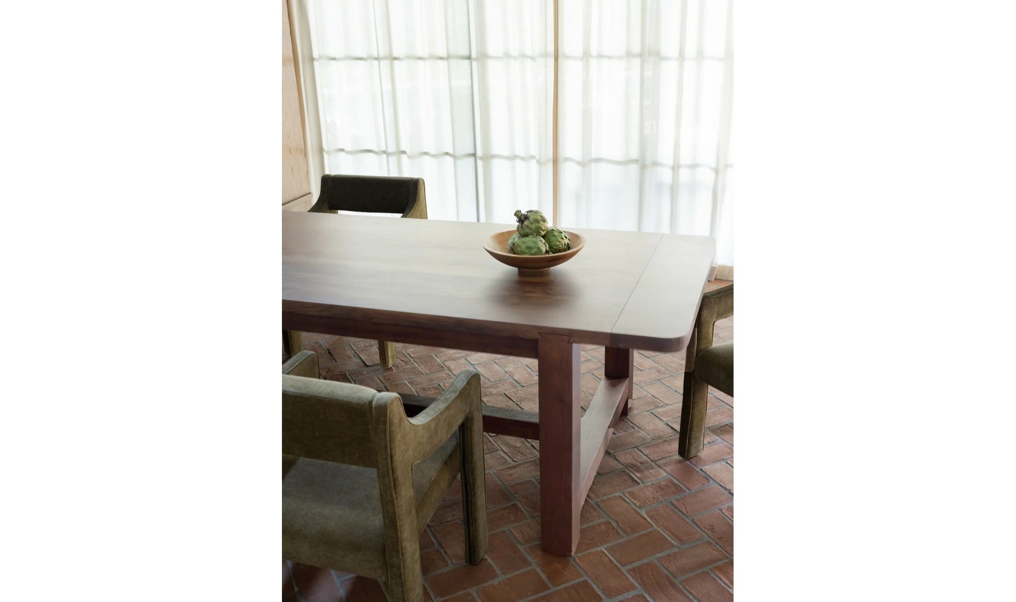 Wilson Dining Table Large Warm Brown - Image 6