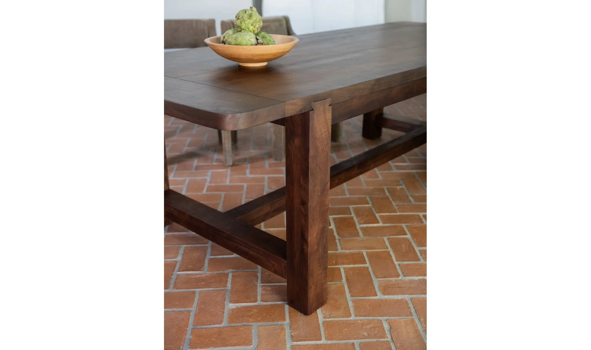 Wilson Dining Table Large Warm Brown - Image 7