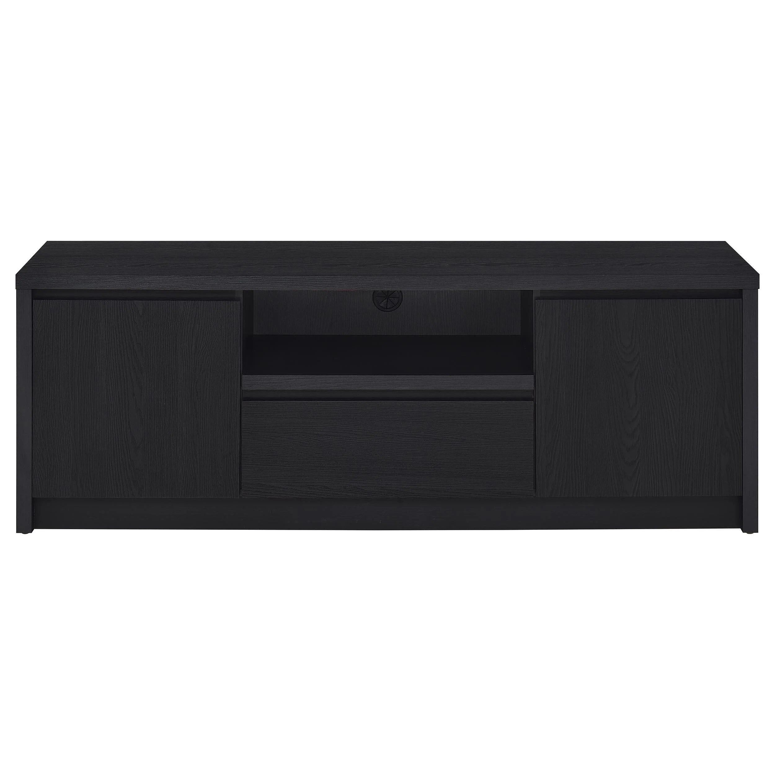 Winfield Black 3-Piece Entertainment Center 60-inch TV Stand - Image 5