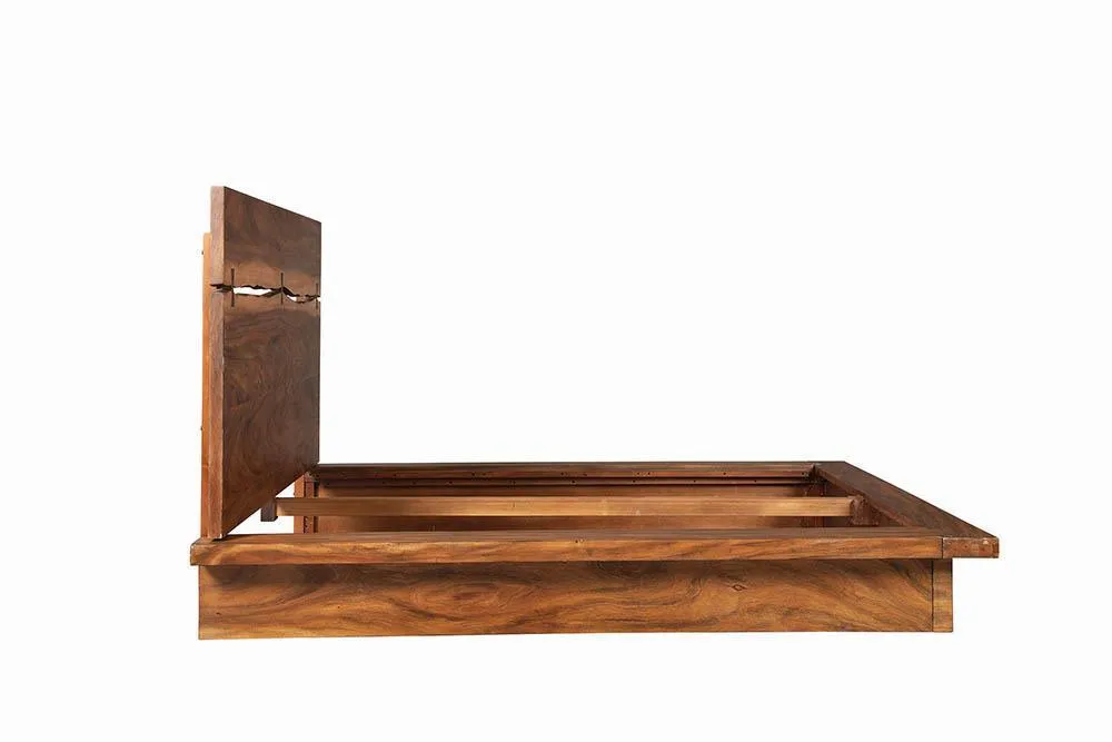 Winslow Smokey Walnut and Coffee Bean Eastern King Bed - Image 4
