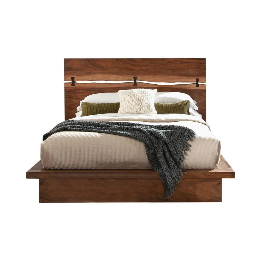 Winslow Smokey Walnut/Coffee Bean Queen Bed - Image 2