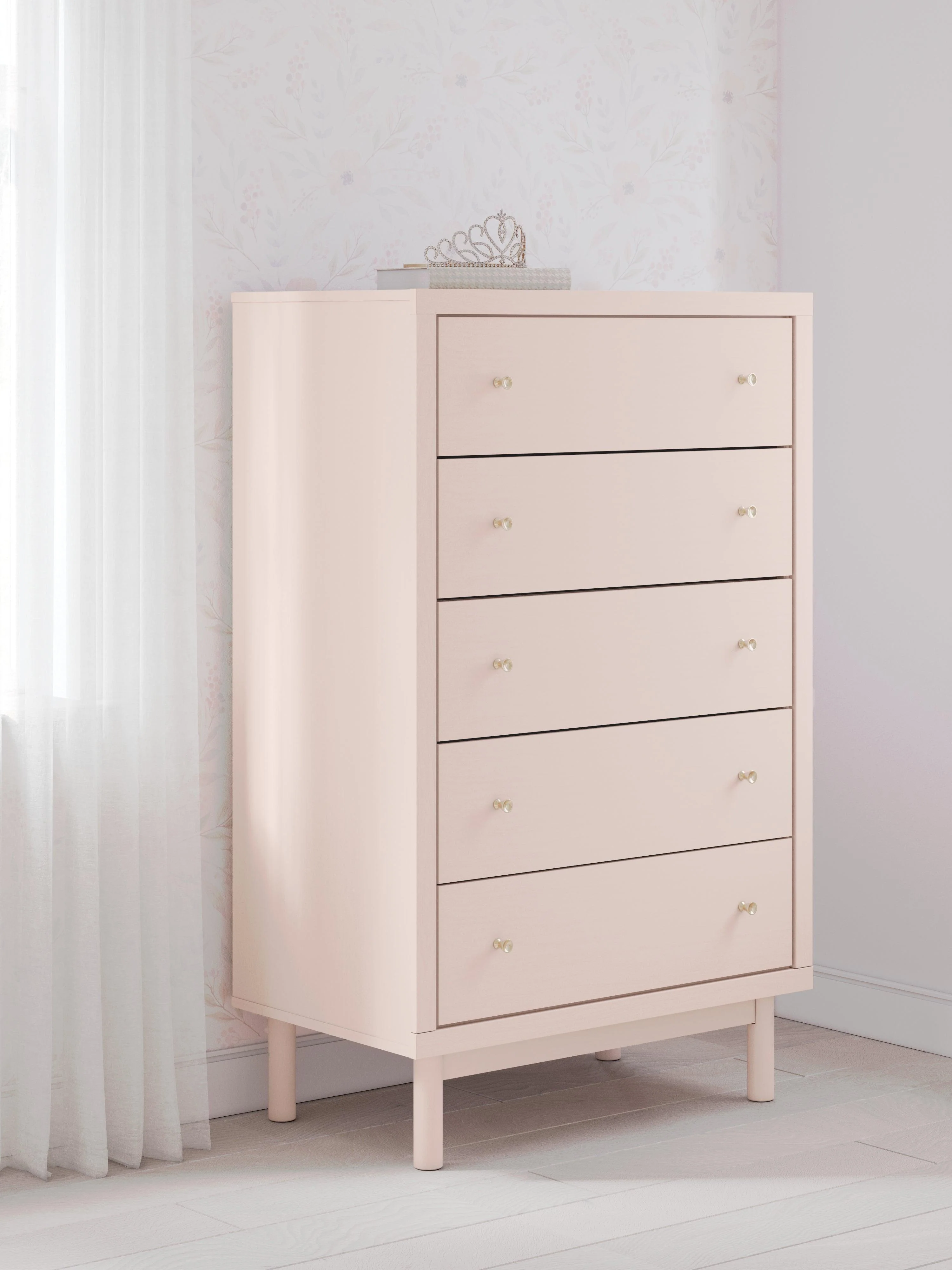 Wistenpine Blush Chest of Drawers - Image 10