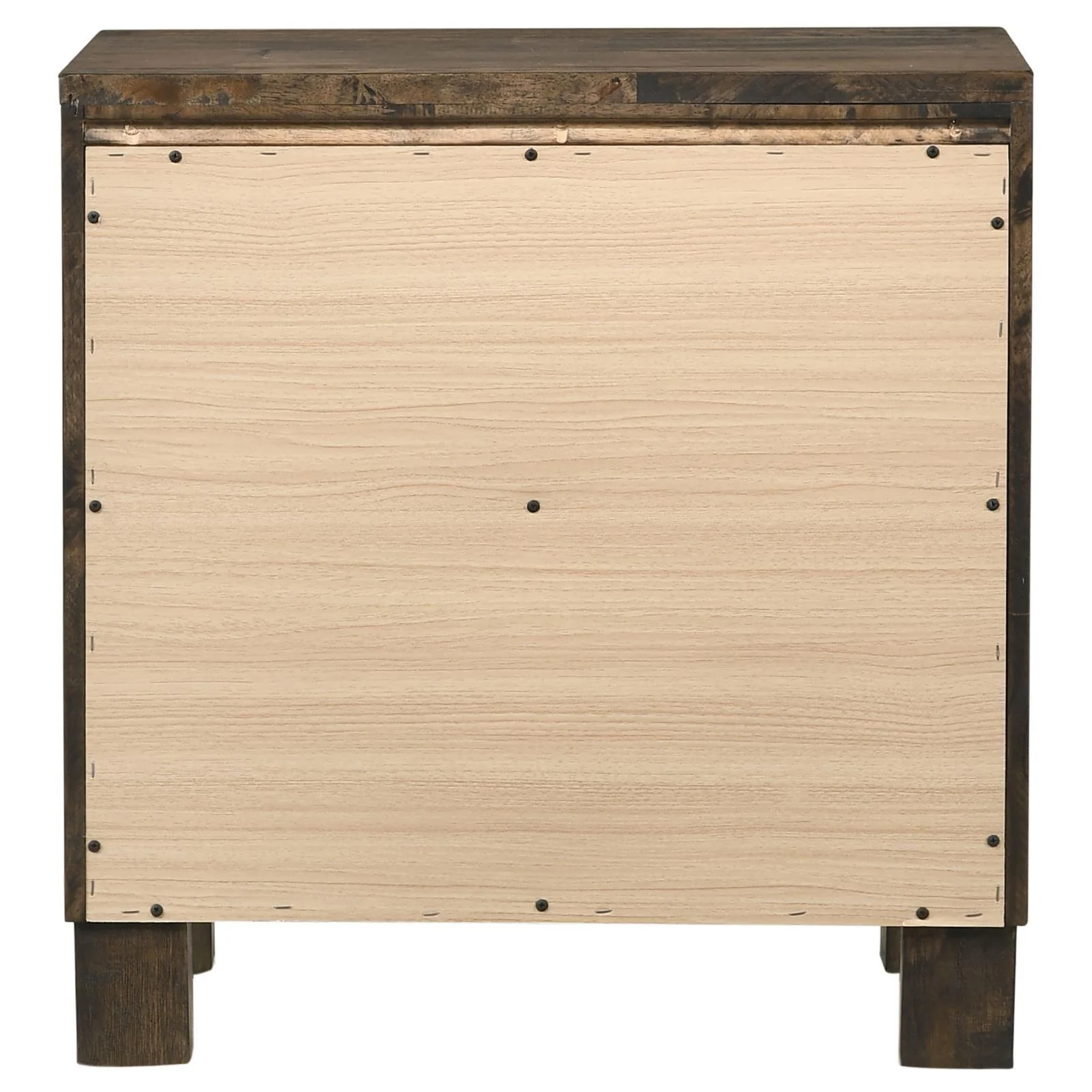 Woodmont Rustic Golden Brown 2-Drawer Nightstand - Image 6