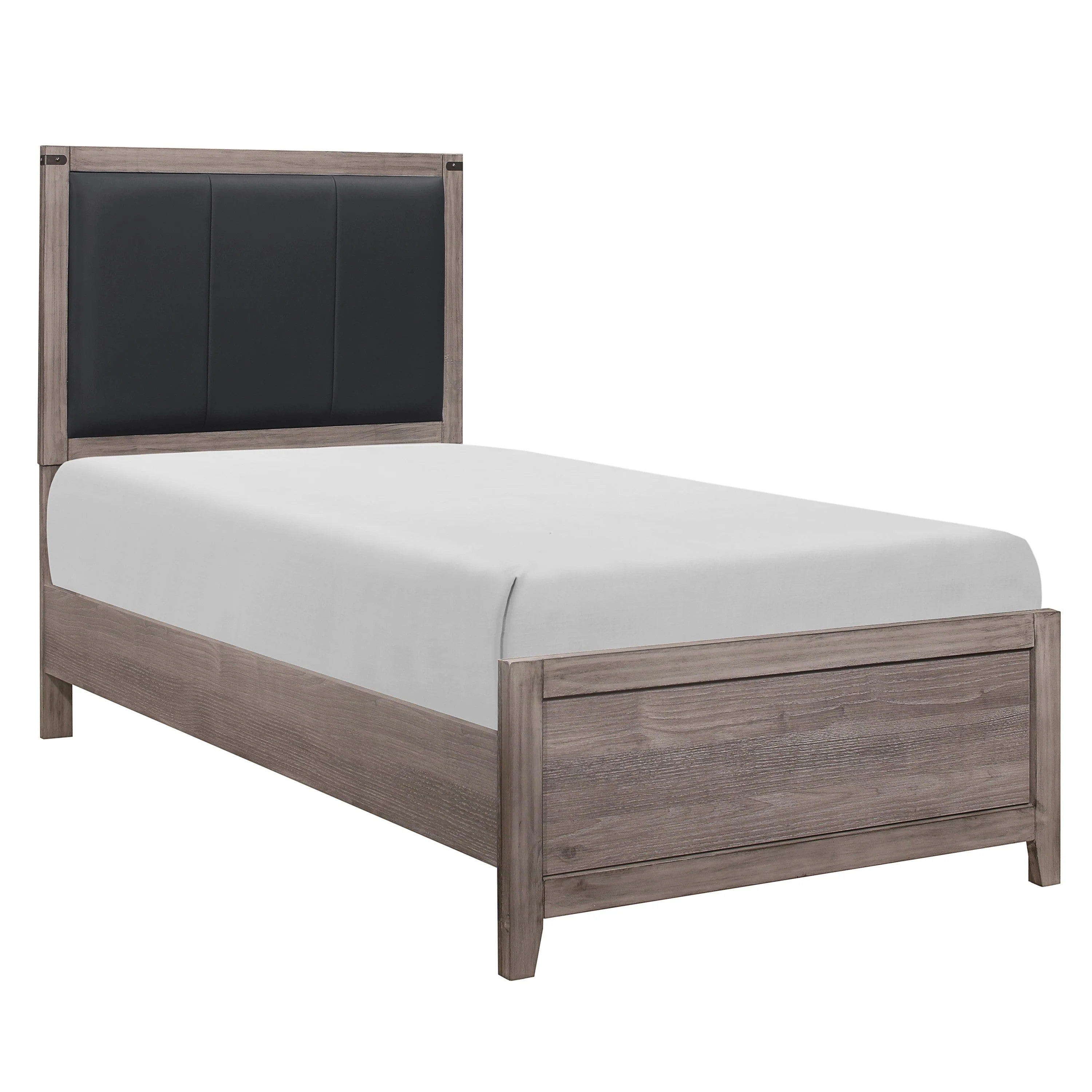 Woodrow Brownish Gray Panel Youth Bedroom Set - Image 3
