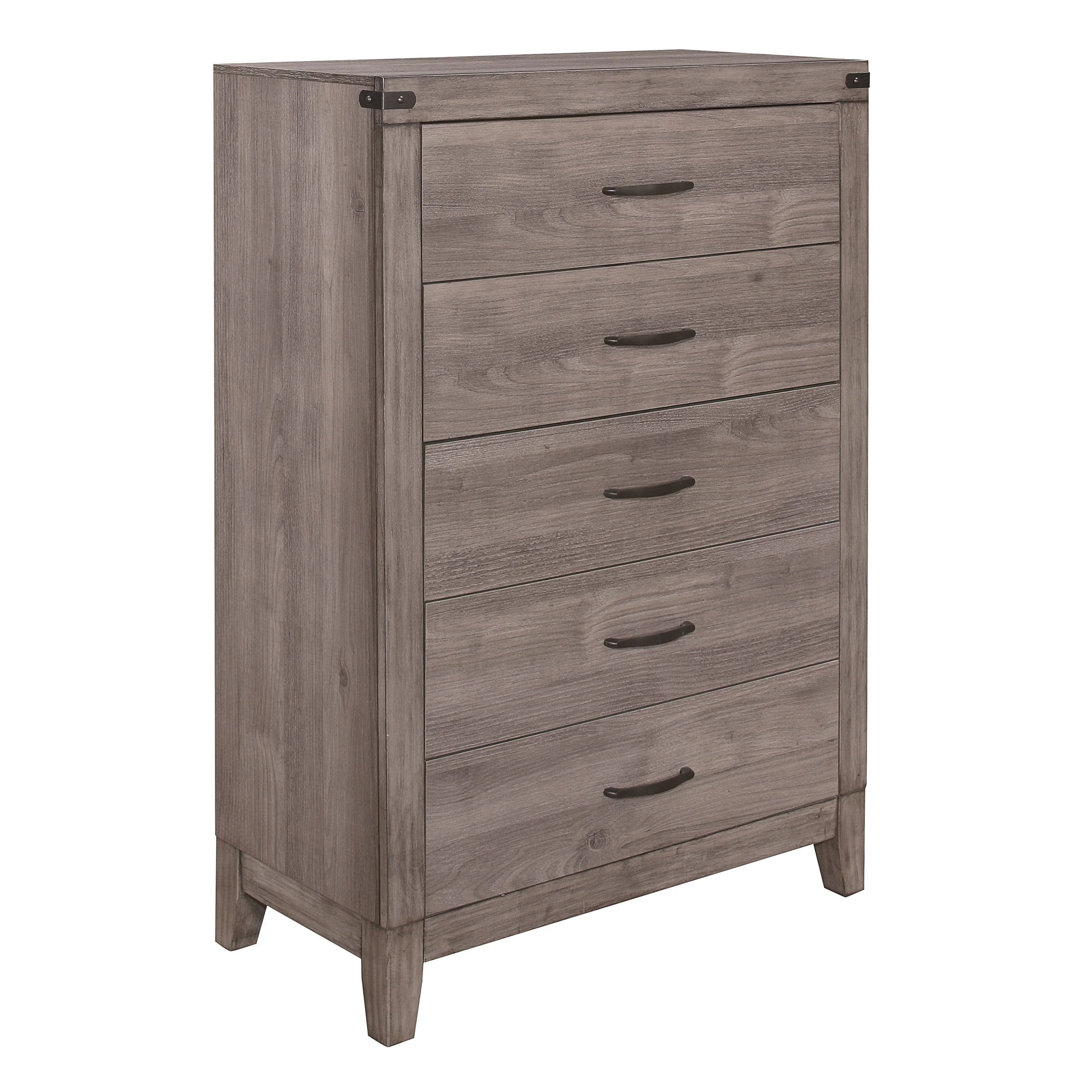 Woodrow Brownish Gray Youth Wall Bed with Toy Boxes - Image 21