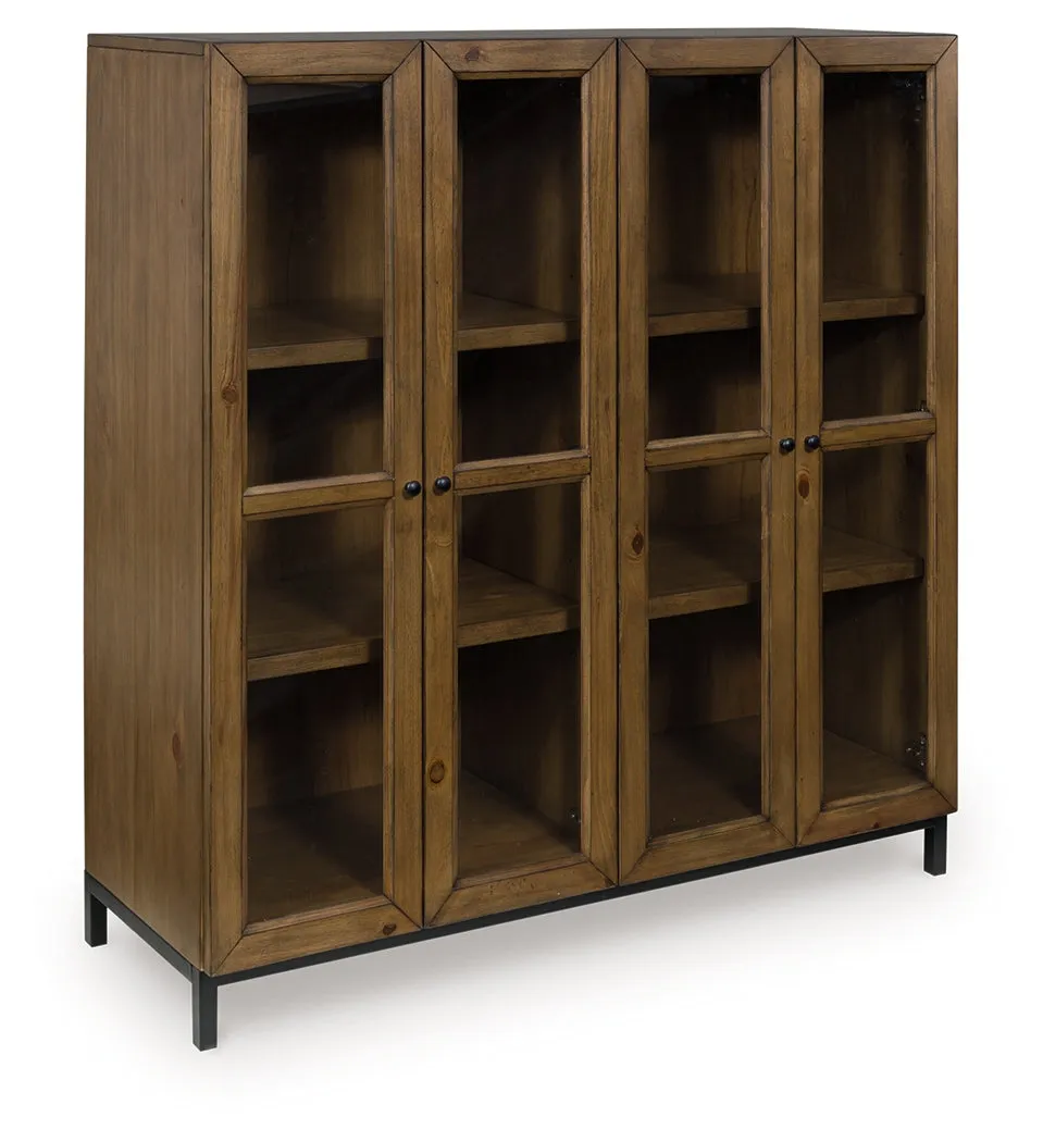 Wrenridge Gray Brown Accent Cabinet