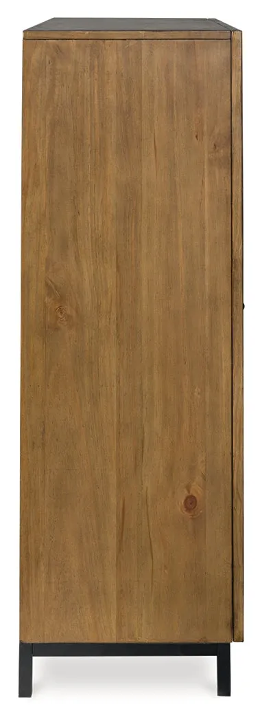 Wrenridge Gray Brown Accent Cabinet - Image 4