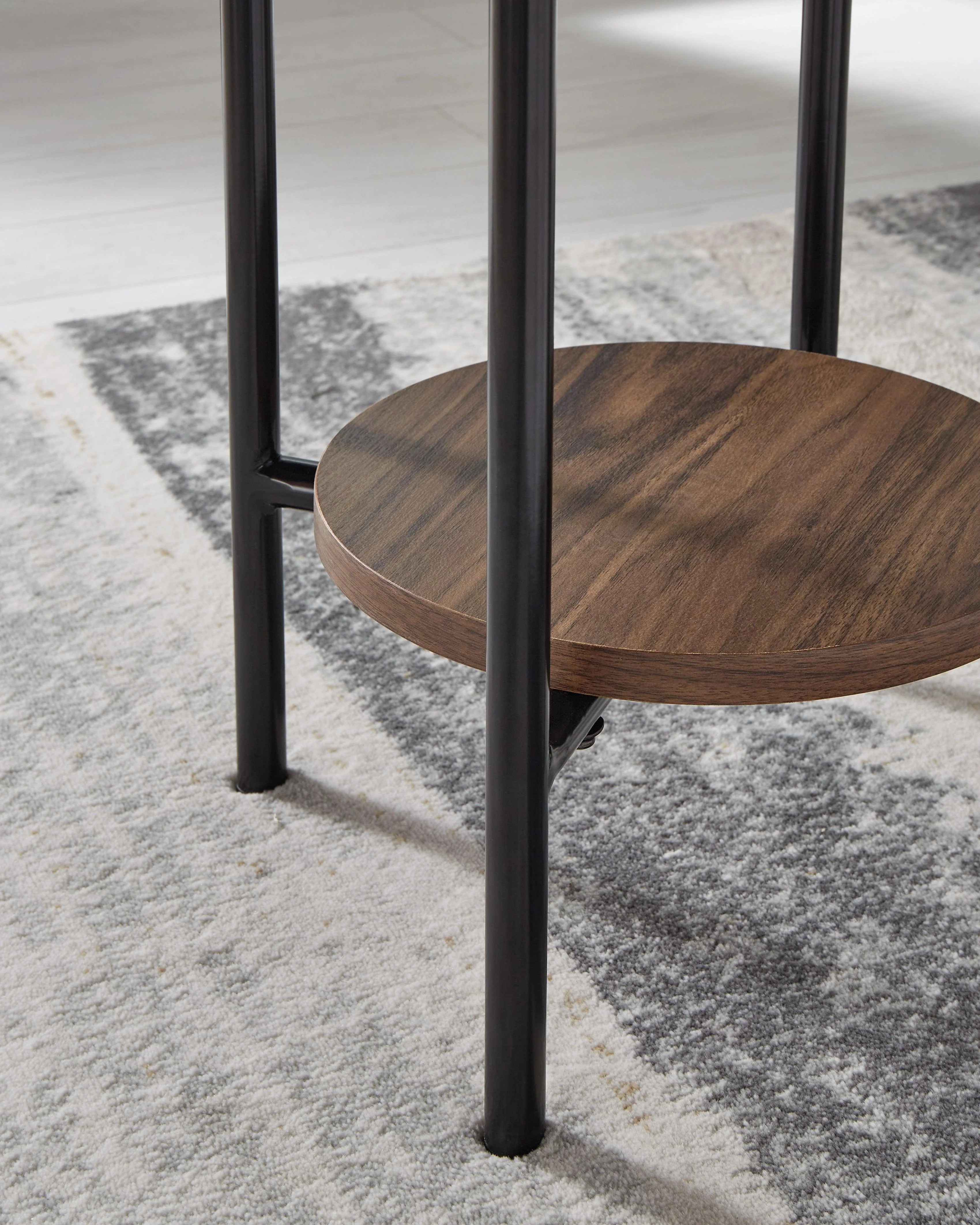 Wrenwich Brown/Black/White Table (Set of 3) - Image 4