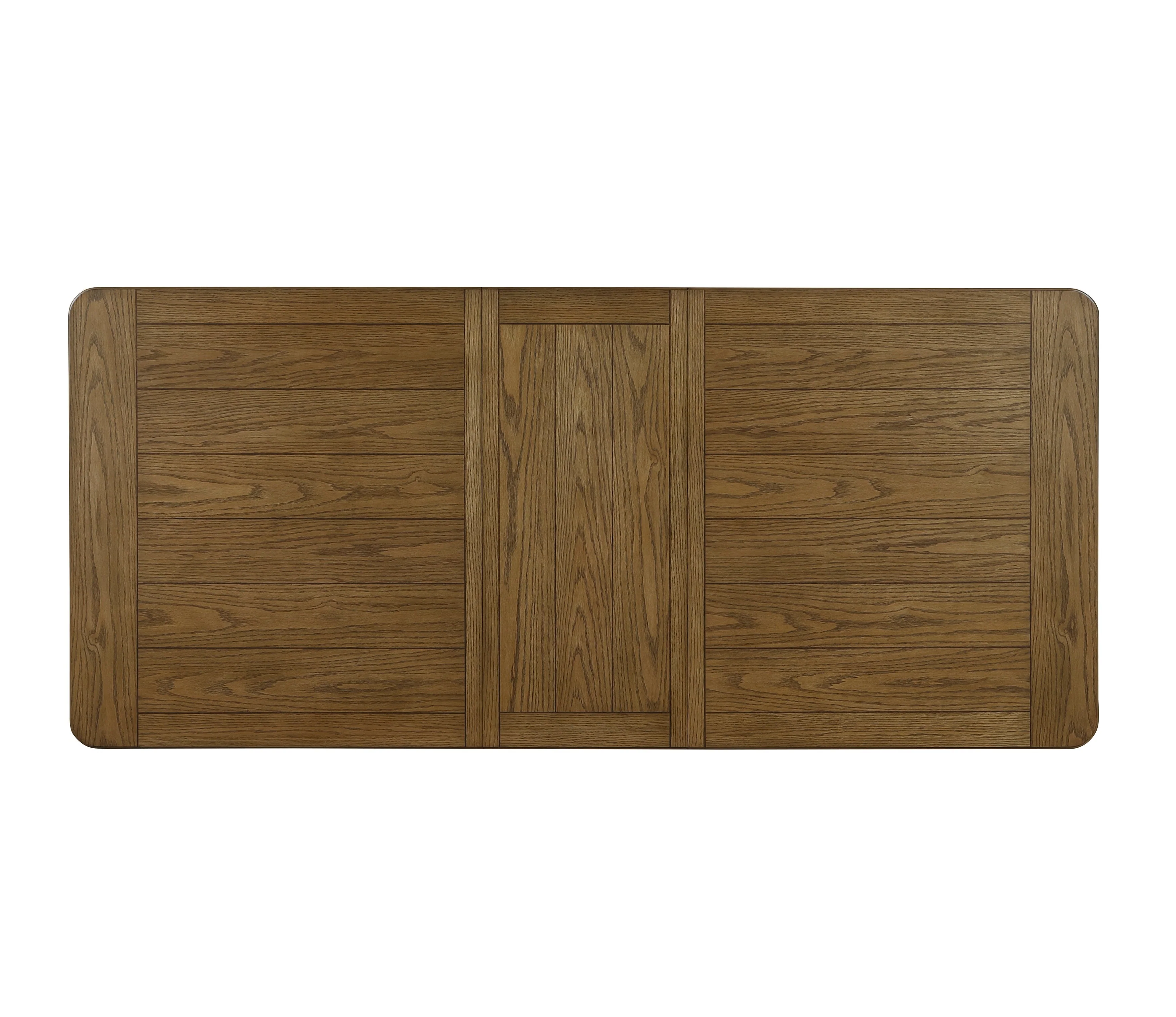 Wyatt Brown/Weathered White/Gray 91" Extendable Counter Height Set - Image 9