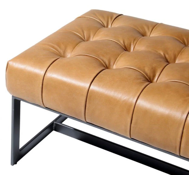 Wyatt Leather Bench - Image 4