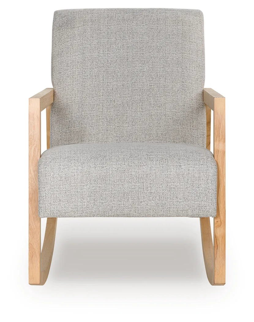 Wychworth Gray/Natural Accent Chair