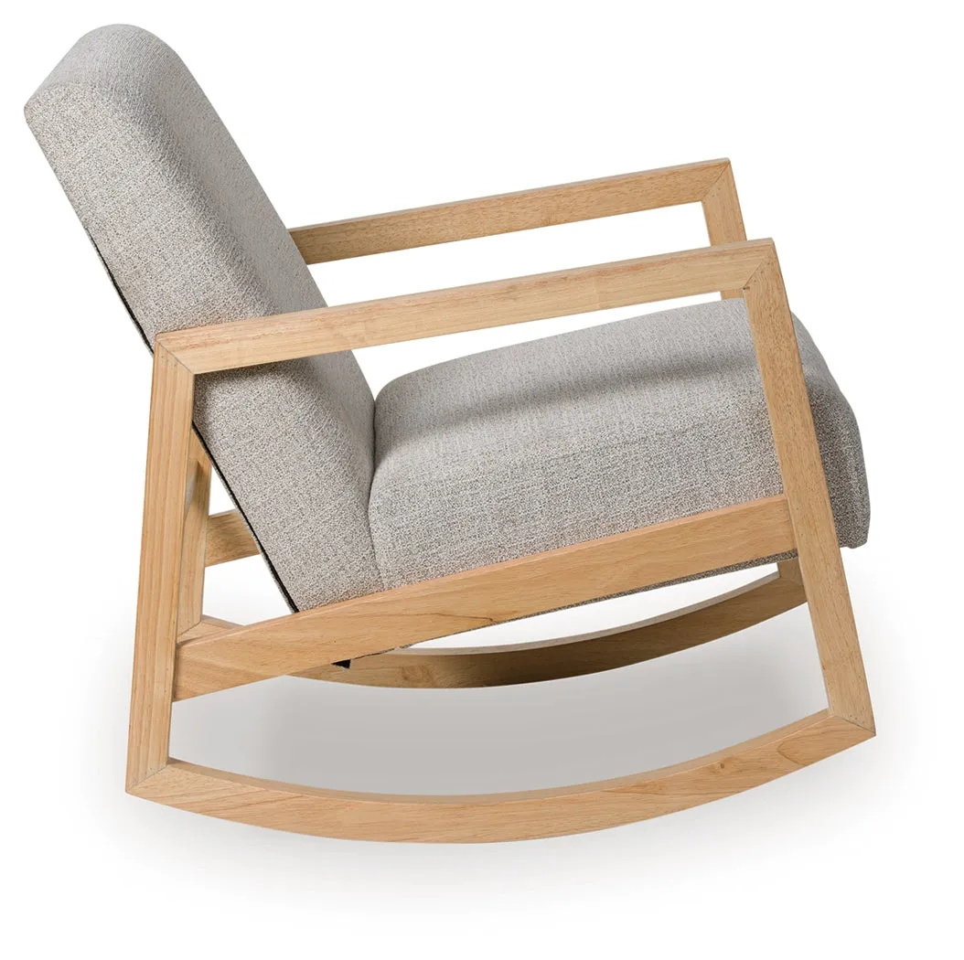 Wychworth Gray/Natural Accent Chair - Image 3