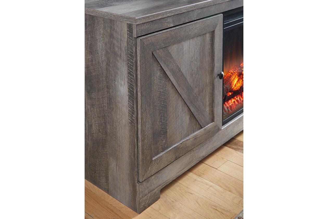Wynnlow Gray 4-Piece Entertainment Center - Image 2