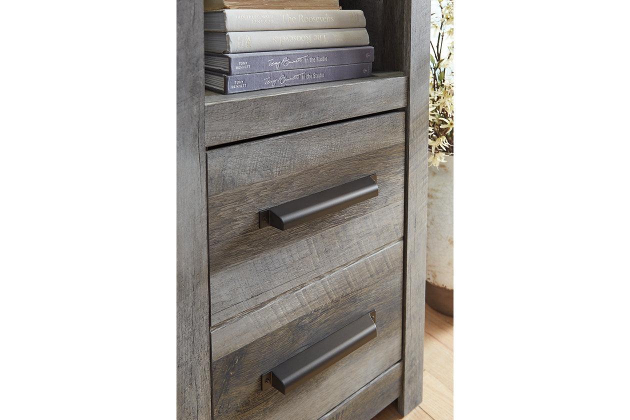 Wynnlow Gray 4-Piece Entertainment Center - Image 4