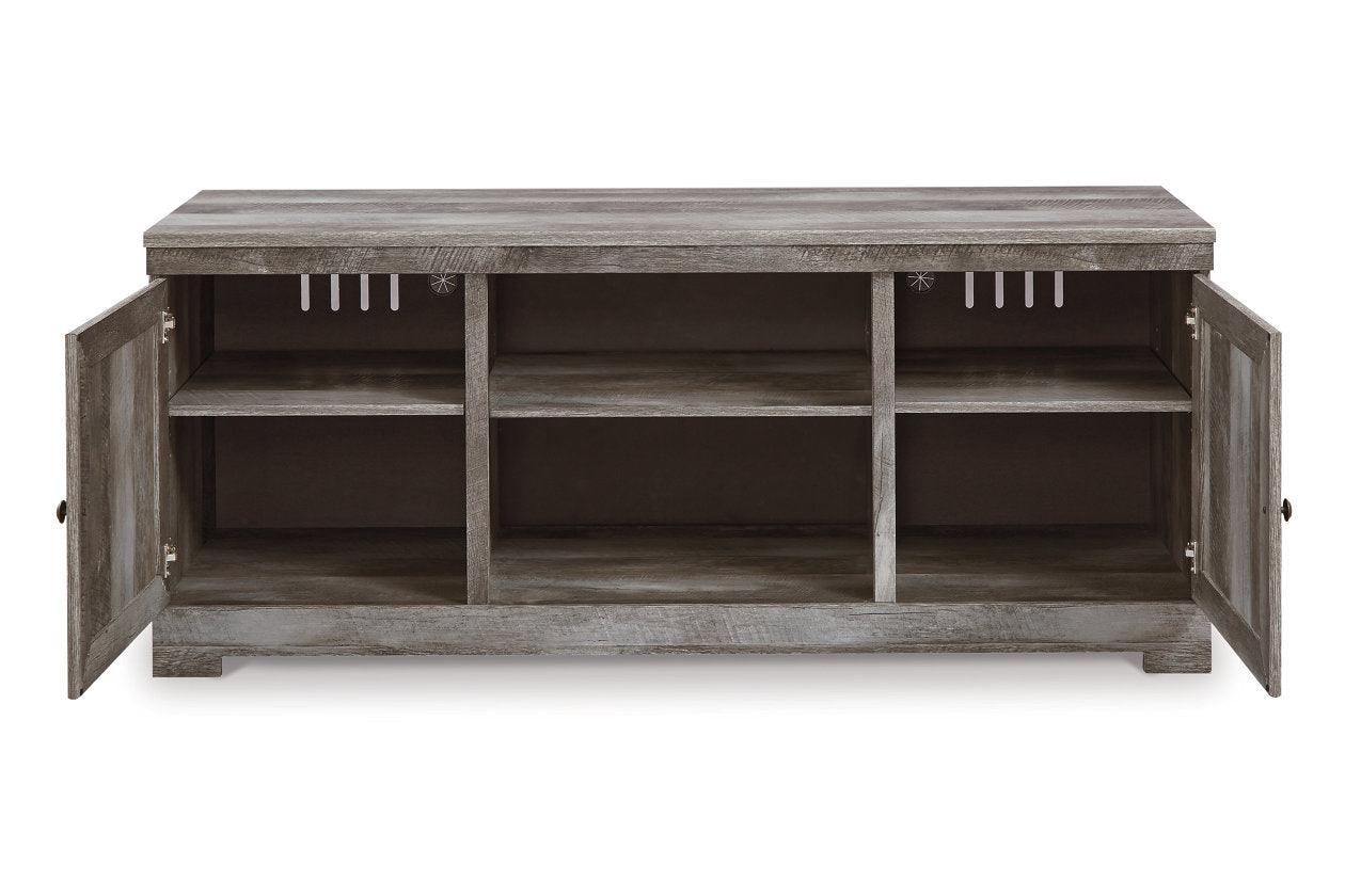 Wynnlow Gray 4-Piece Entertainment Center - Image 5