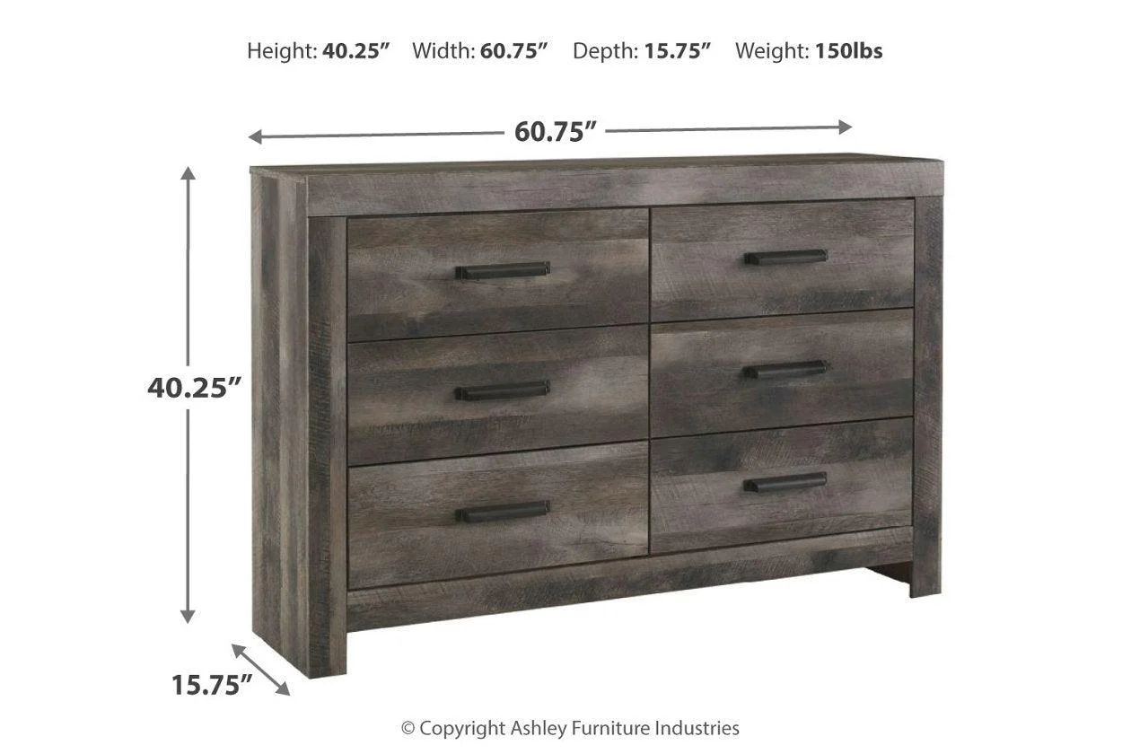 Wynnlow Gray Dresser - Image 4