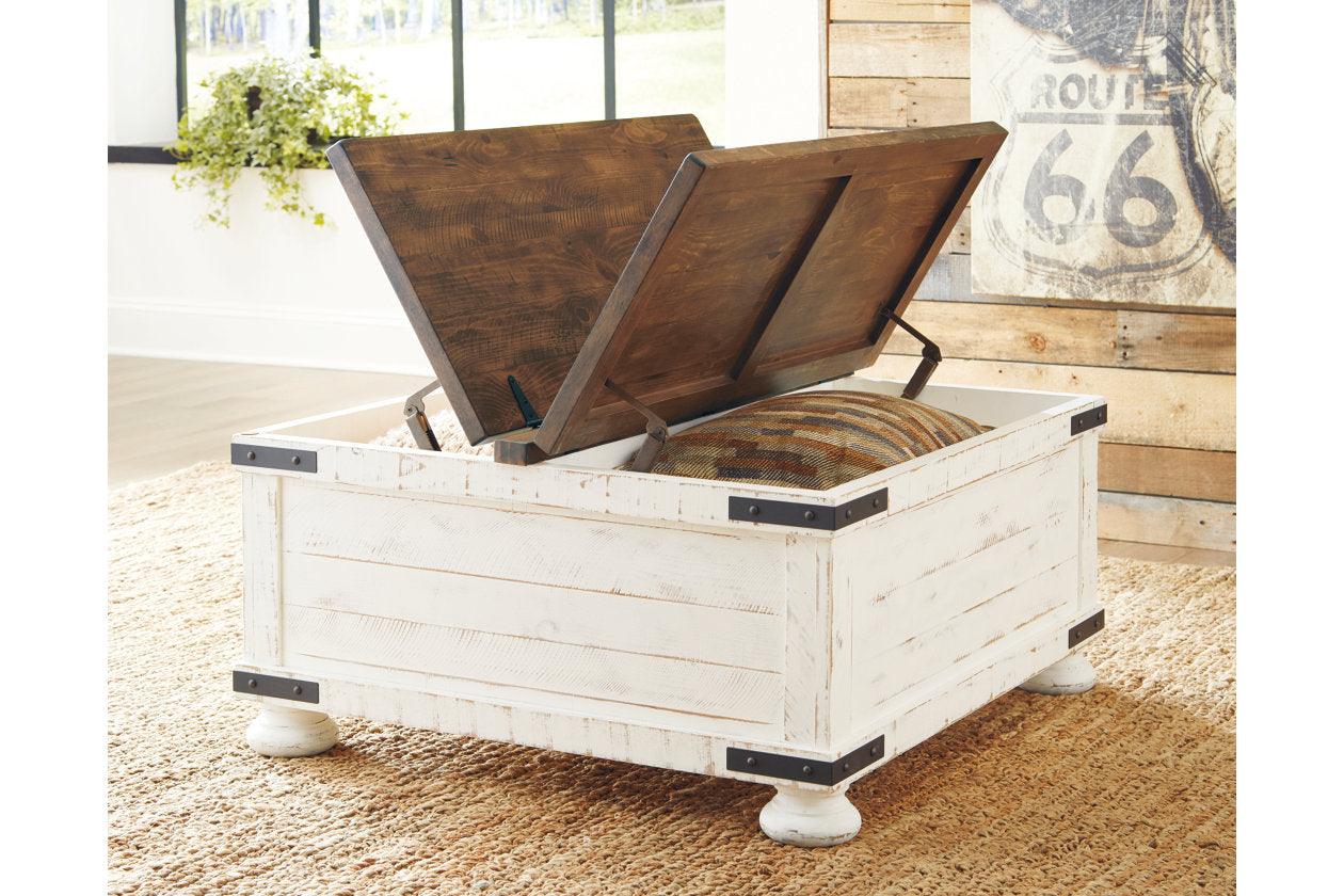Wystfield White/Brown Coffee Table - Image 5