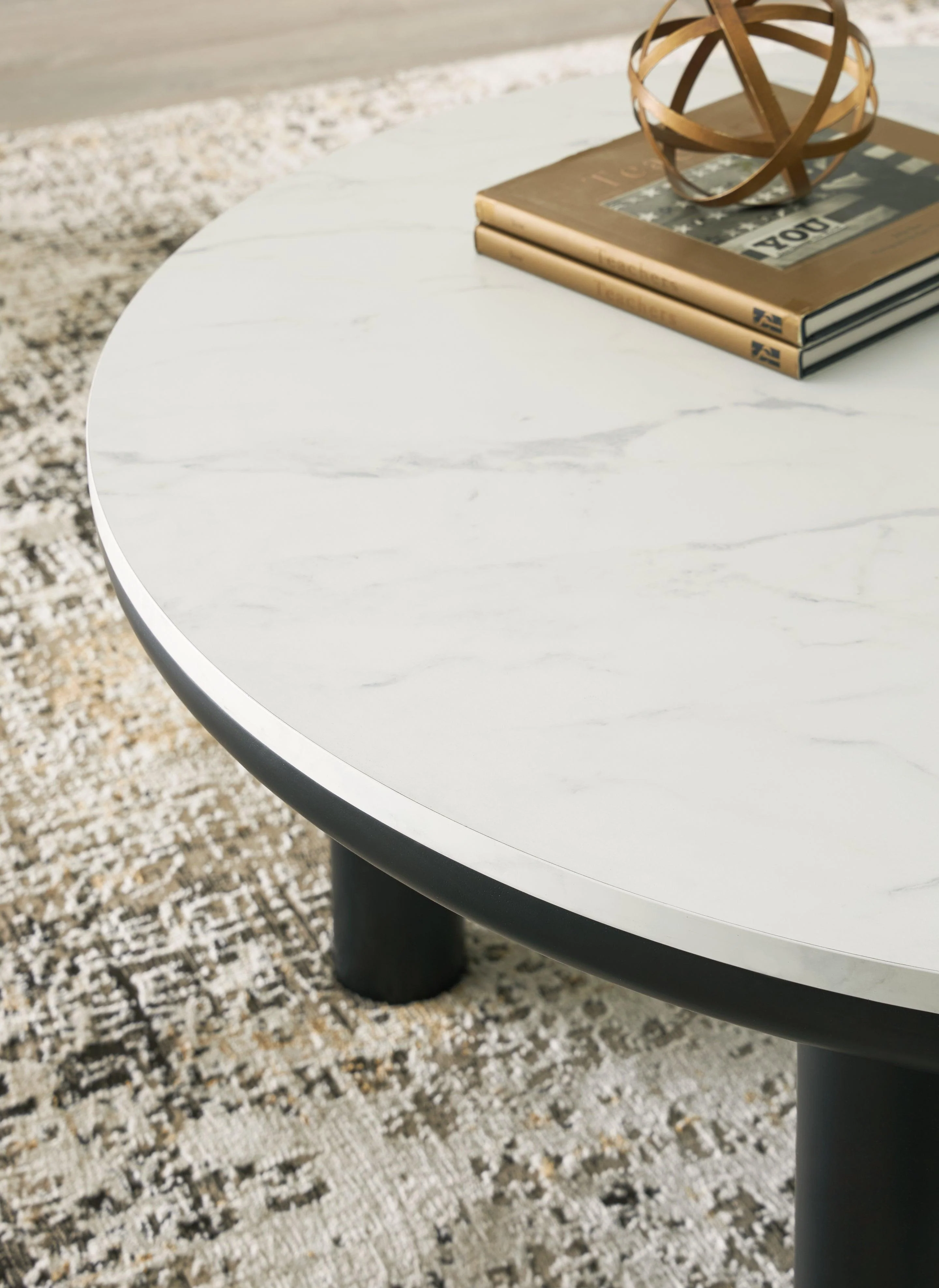 Xandrum Black/White Table - Image 5